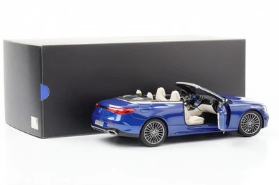 1:18 Mercedes-Benz Cle Cabriolet Con Canopy 2024 Spektralblau Norev Dealer - Imagen 1 de 4
