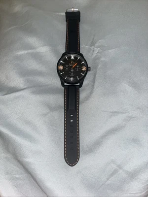 PUMA Men's Watch Mineral Crystal, Water Resistant, Stainless Steel Back - Image 1 of 4