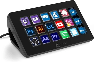 AJAZZ AKP153 Stream Studio Controller Keypad Type-c Wired (Black) - Image 1 of 4