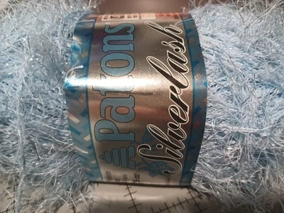 Patons Silverlash Color #81128 Blue Brilliance 50g 98% Poleyester 2% Lurex - Image 1 of 2