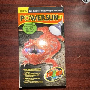Zoo Med PowerSun Quecksilberdampf UVB selbstvorschaltbare 80W Lampe (0125) Neu - Bild 1 von 4