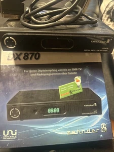 Zehnder DX 870 Digital Satelliten Receiver – getestet & funktionsfähig - Bild 1 von 2