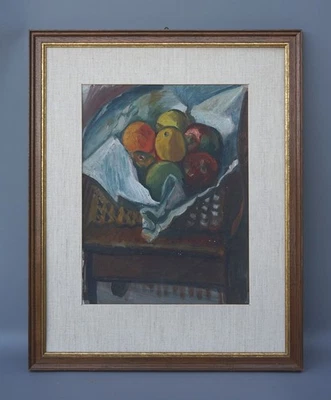 Stilleben mit Äpfeln Expressionist expressiver Realismus - Bild 1 von 4