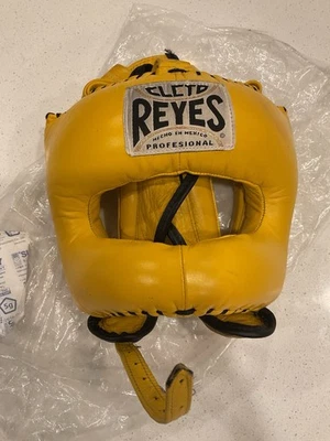 Cleto Reyes Profesional Boxeo Sparring Tradición Diseño Tocado Amarillo!! Foto 1 de 4