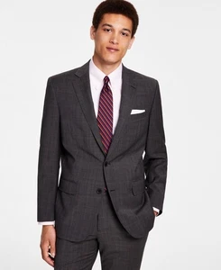 Brooks Brothers Mens Pins Plaid Two Button Blazer Jacket, 44 REG - Picture 1 of 3