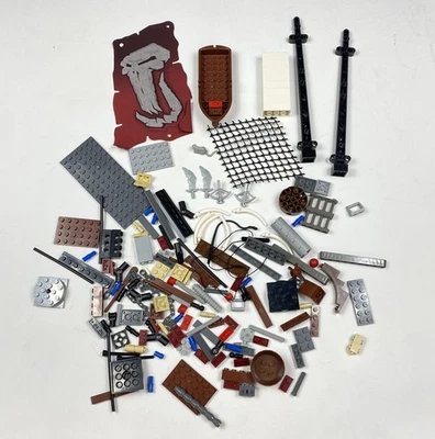 LEGO: Castle Troll Warship Set #7048 INCOMPLETE Pieces Lot  - Image 1 of 4