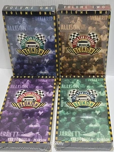 Stock Car Legends Reunion Vol 1,2, 3, & 4  (VHS 1999) - Bobby Allison - NEW - Picture 1 of 6