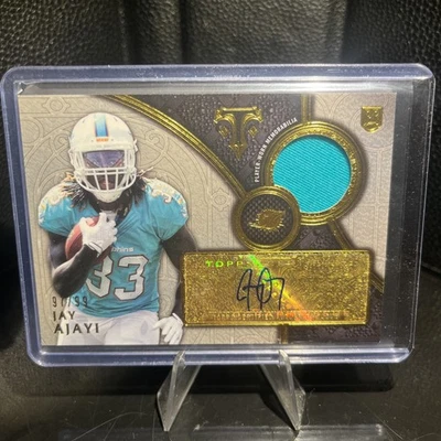 2015 Topps Triple Threads Rookie Auto Relics /99 Jay Ajayi #TTRAR-JA Auto RC - Image 1 of 2