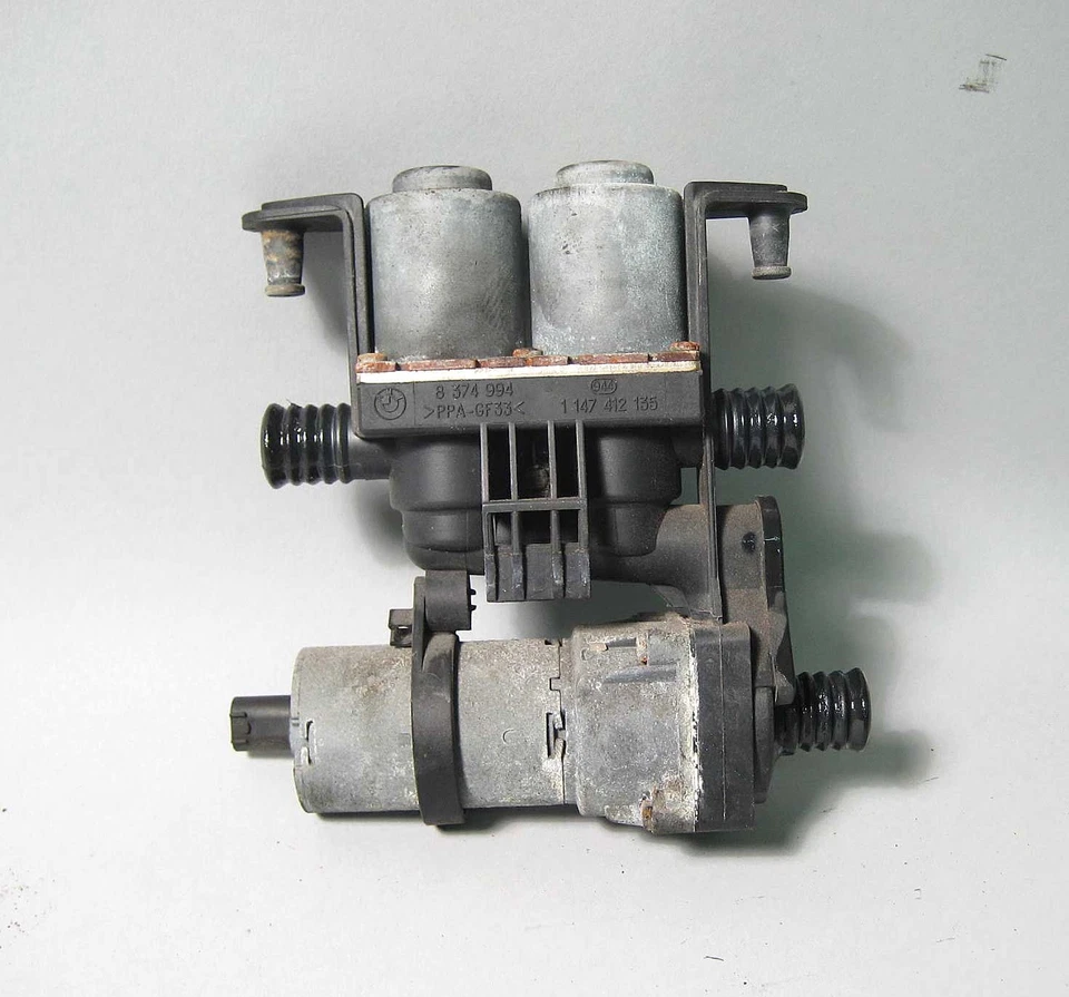 Клапан нагревателя BMW E39 E38 со вспомогательным вспомогательным водяным насосом 1997-2003 540i 740i M5 от оригинального производителя - Изображение 1 из 2