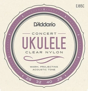 Concierto de cuerdas de ukelele extruidas personalizadas D'Addario EJ65C Pro-Arte - Imagen 1 de 13