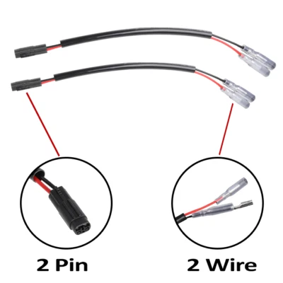 Cable conector enchufe adaptador señal de giro para HONDA CB650R NX500 CB125R 2024-2025 Foto 1 de 4