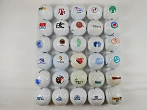  30 bolas de golf con logotipo mezclado: Pinnacle, Titleist, Ultra, Maxfli, Callaway, Top-flite  - Imagen 1 de 2