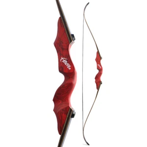 60" Takedown Longbow Set 20-60lbs Archery Hunt Target Shoot Black Hunter  RH LH - Picture 1 of 28