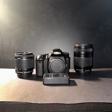 Canon EOS 70D 20.2MP DSLR Camera (w/ EF-S IS STM 18-55mm and 18-135mm STM lens)