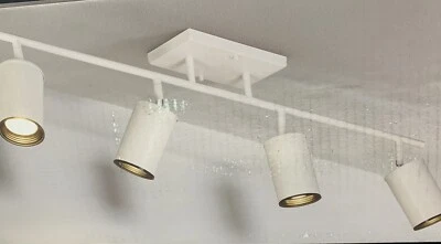 allen + roth, "Mason" 36-in White Dimmable LED Traditional Track - Image 1 of 3