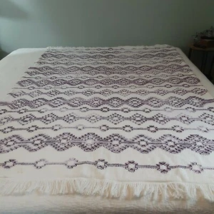 Handmade Swedish Weave Celtic Throw artist signed Unique,Beautiful - Picture 1 of 12