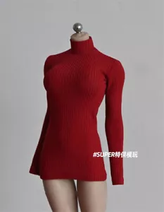 1/6 Ada Wong Tejido Suéter Vestido Ropa Ajuste 12" Mujer PH TBL Figura de Acción Cuerpo - Imagen 1 de 6