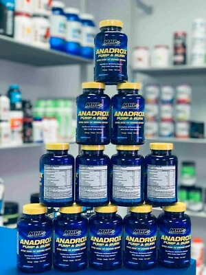 Насосы с оксидом азота MHP ANADROX | сжигатель жира потеря веса и энергии 112 капсул - Изображение 1 из 4