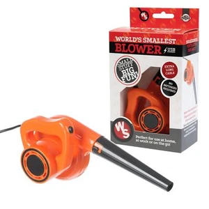 Kleinstes Staubgebläse der Welt Schreibtischplatte Neuheit Gadget Geheimnis Weihnachtsmann Geschenk - Bild 1 von 3