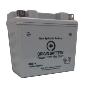 Yamaha XT225 Motorcycle Battery 2001-2007 12V 6AH 100CCA AGM Dry ORZ7S OEM - Picture 1 of 1