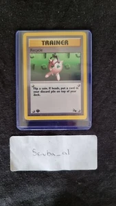 Pokemon Card Recycle 61/62 1st Edition Fossil Set WOTC - Near Mint - Picture 1 of 4