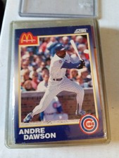 1992 Score McDonald's Andre Dawson 10 Chicago Cubs VERY RARE