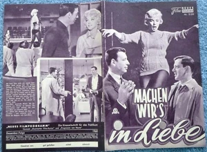 MARILYN MONROE, Yves Montand Filmprogramm für ""Let's Make Love"" (1960) Randle - Bild 1 von 2