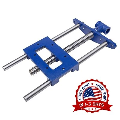 Tornillo de banco para carpintería con barras guía de hierro fundido moderno NEW - Image 1 of 4