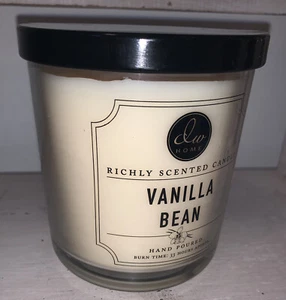 DW Home Candle 9.7 Oz VANILLA BEAN Hand Poured Richly Scented Candle New 1 Wick - Picture 1 of 3