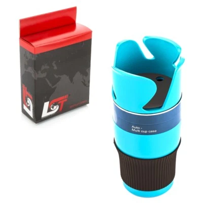 Organizador portabebidas multifunción 5 en 1 azul claro para Suzuki Foto 1 de 4