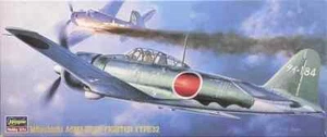 Hasegawa AP 16 Mitsubishi A6M3 ZERO Fighter type 32 scala 1/72 - Bild 1 von 1