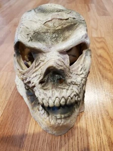 Skull Mask Skeleton Halloween Cosplay Grim Reaper Skeletor - Picture 1 of 11