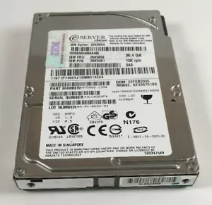 IBM 36GB 10K-rpm 2.5" SAS Hot-swap HD 26K5654 26K5656 - Picture 1 of 2