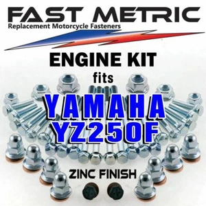 Kit de pernos de reconstrucción de motor Yamaha YZ250F | Sujetadores ZINC estilo FÁBRICA - Imagen 1 de 12