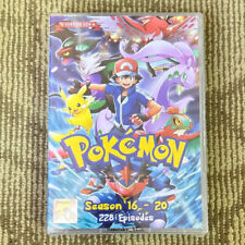 DVD Anime POKEMON Season 16-20 TV Series (228 Episodes) English Dub All Region