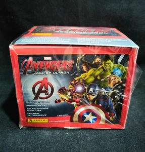 Panini Marvel Avengers Age Of Ultron Factory Sealed Sticker Box (50 Packs 250 St - Picture 1 of 1