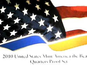 2010 America the Beautiful Proof Quarters with box and COA - Picture 1 of 2