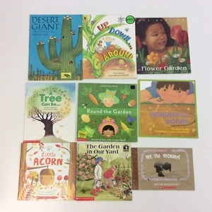 Gardening Trees Earth Care Kindergarten 1st 2nd Grade 9 Picture Book Lot - Picture 1 of 4