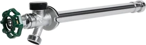 Anti-Siphon Outdoor Faucet Spigots, 8-Inch Brass Freeze Proof Outdoor Water Spig - Picture 1 of 12