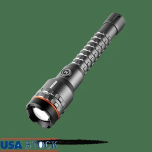 3200 Lumen LED Rechargeable Flashlight Waterproof Power Bank Lightweight Durable - Picture 1 of 6
