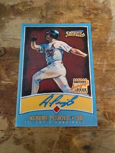 Baseball Art Card Print of Albert Pujols RC 2001 Limited print edition of 500. - Picture 1 of 2