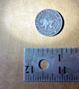 Belgium 1894 Leopold II ROI Des Belges 5 Centimes - Picture 1 of 4