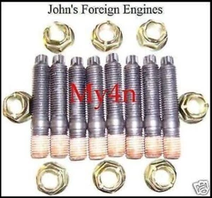 20r 22r 22re 22ret exhaust stud nut kit header manifold oem Japanese  - Picture 1 of 1