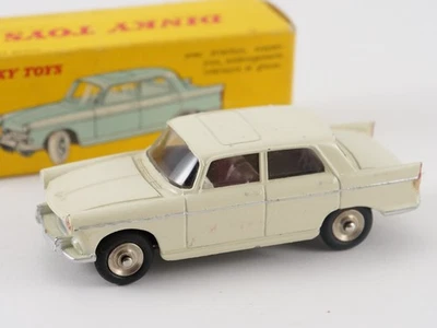 Dinky Toys F N° 553 Peugeot 404 Tetto Apribile Primo Stampo In Scatola 1/43 - Immagine 1 di 4