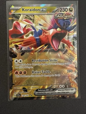 Koraidon ex 120/162 SV05: Temporal Forces NM Holo  - Image 1 of 2