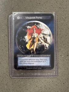 Sorcery Contested Realm Waypoint Portal Dust Promo Card Sealed NM - Picture 1 of 2