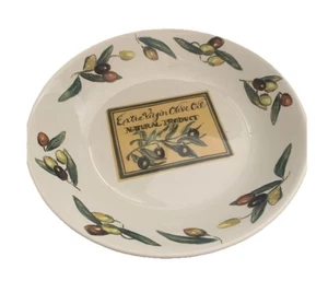 Große Rosanna Olivenöl Pasta oder Servierschale. Handbemalt. 13" Durchmesser - Bild 1 von 4