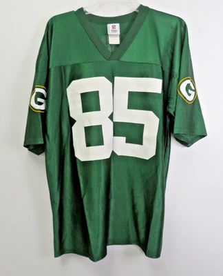 Camiseta para hombre NFL Green Bay Packers ropa del equipo Greg Jennings #85 grande usada Foto 1 de 4
