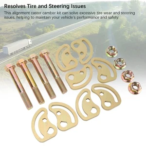 4 Sets Alignment Caster Camber Adjusting Kit K100026 Alignment Camber - Picture 1 of 12