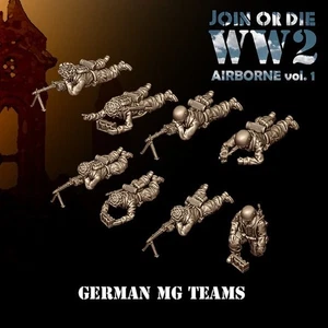 Deutsche Fallschirmjäger WW2 28mm Resin – Infantry & Supports – 3DBreed Tabletop - Bild 1 von 16